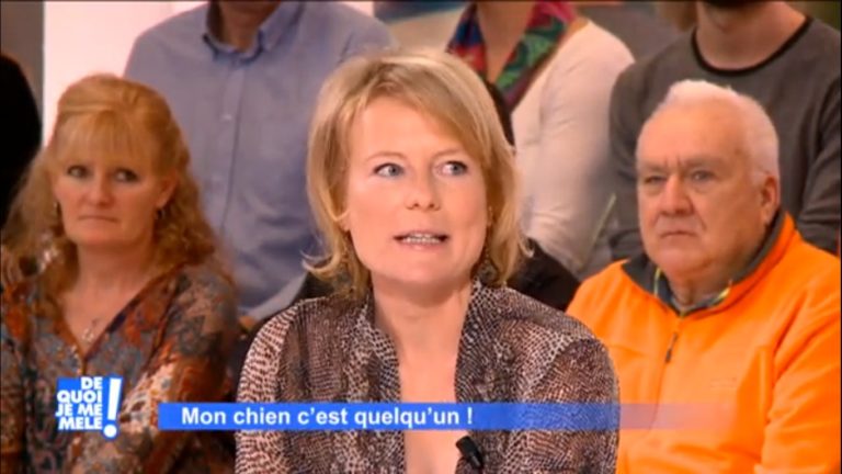 Emission de quoi je me mêle avec Julie Willems, éthologue-comportementaliste canin